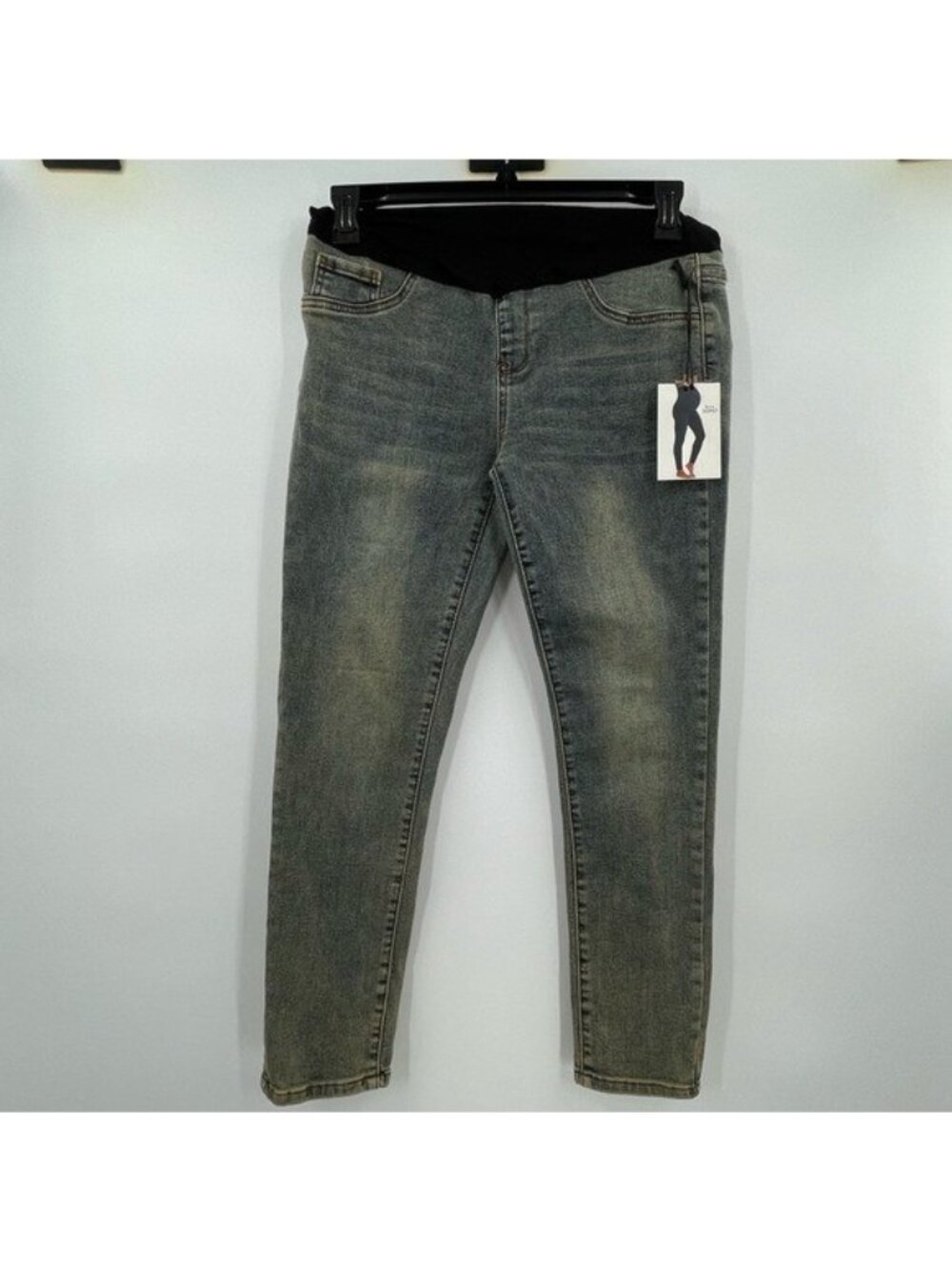 NEW Love Soho Womens Skinny Maternity Jeans Size M Medium Full Panel